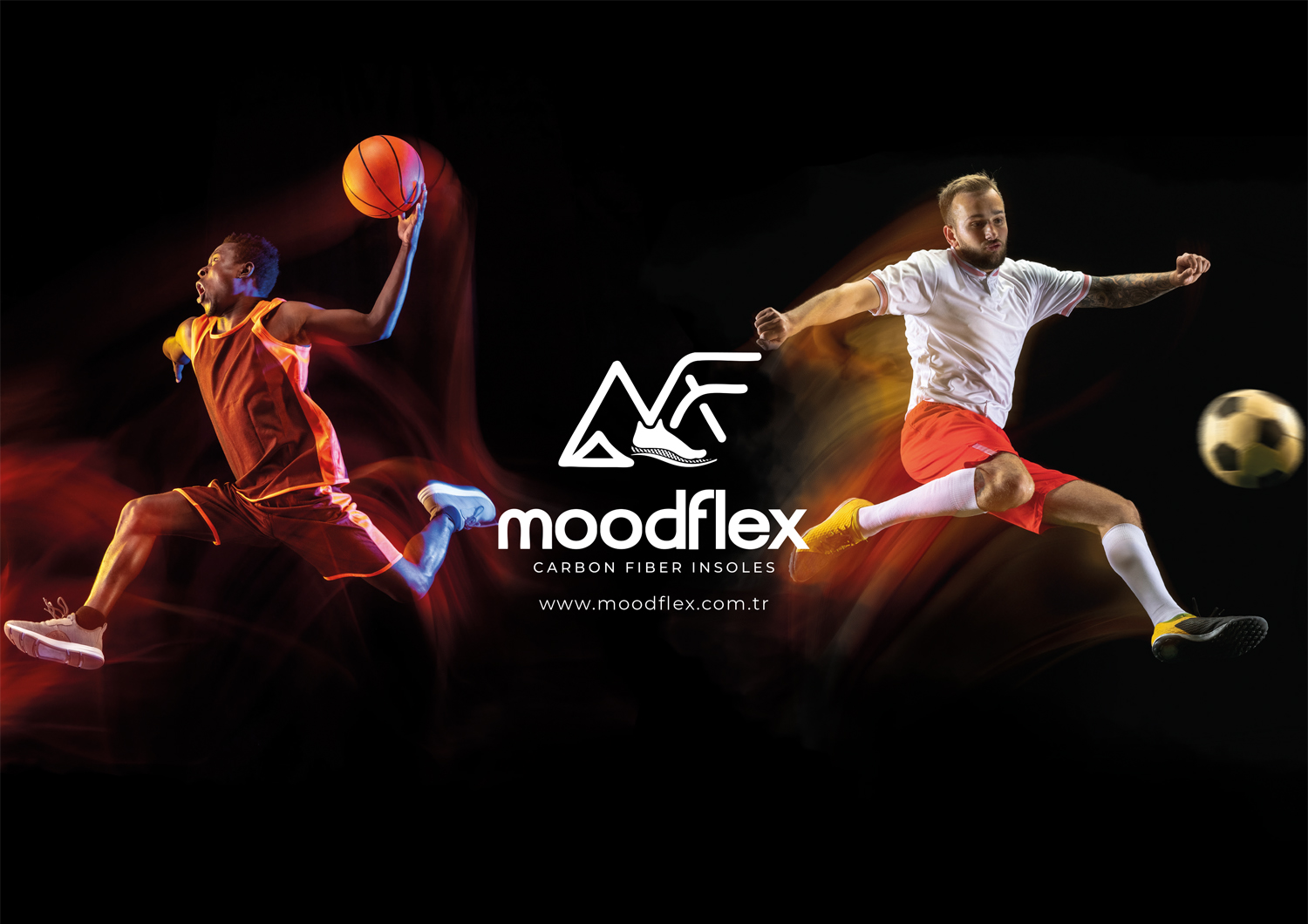 Mood Flex karbon fiber performans tabanlığı sporcular için özel olarak geliştirilmiştir. Sporculara ekstra birçok destek sağlar.